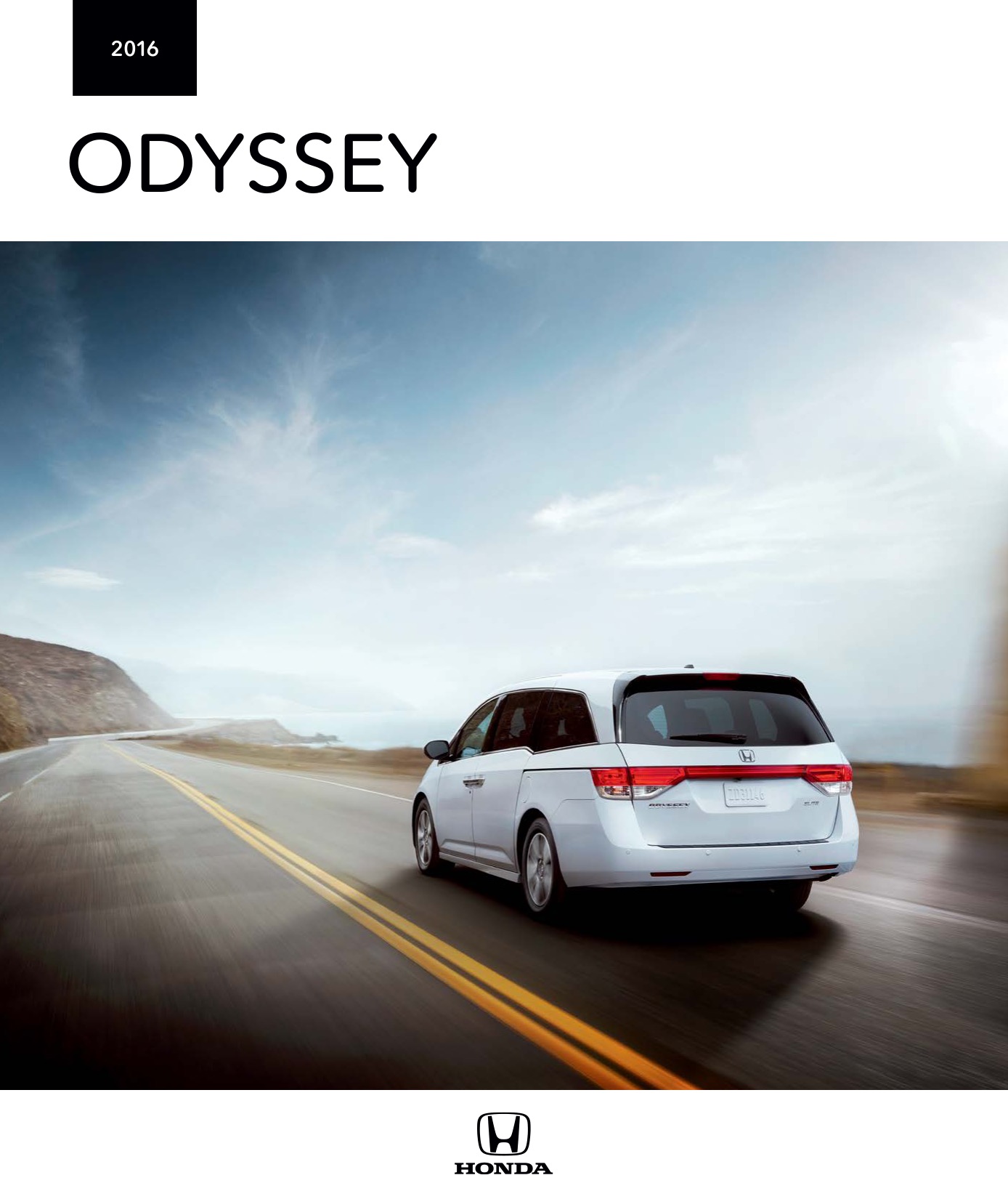 2016 Honda Odyssey Brochure